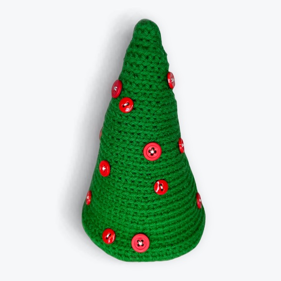 Handmade Crochet Christmas Tree Decor - Picture 4 of 5